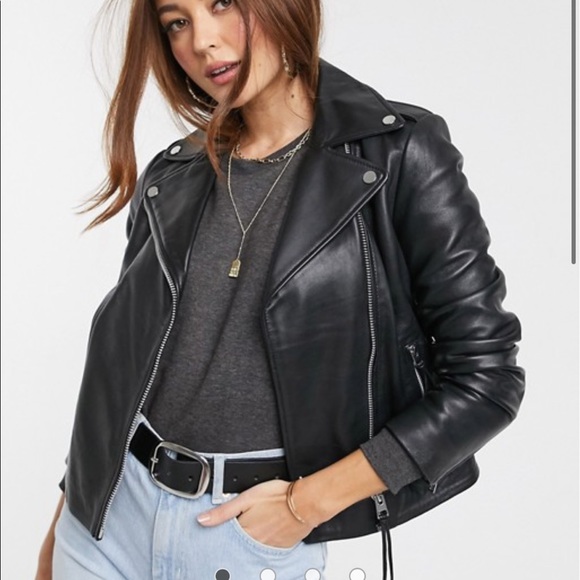 mango leather jacket review